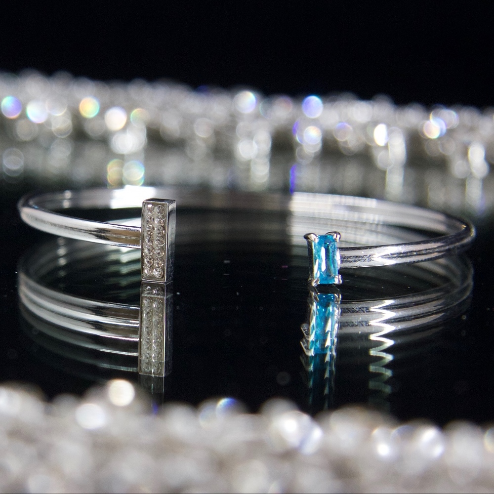 14kt Gold Dipped Swarovski Fashion Bracelet